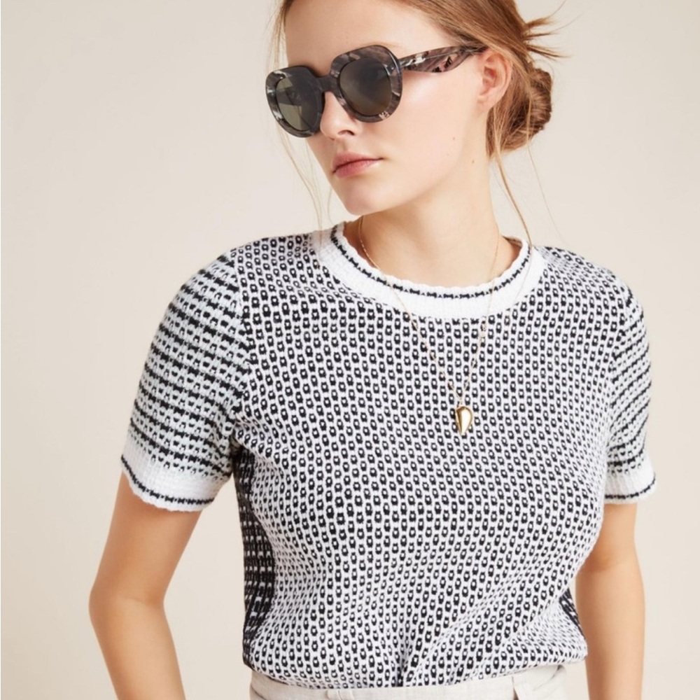 Anthropologie Keaton Sweater Tee Z369-1